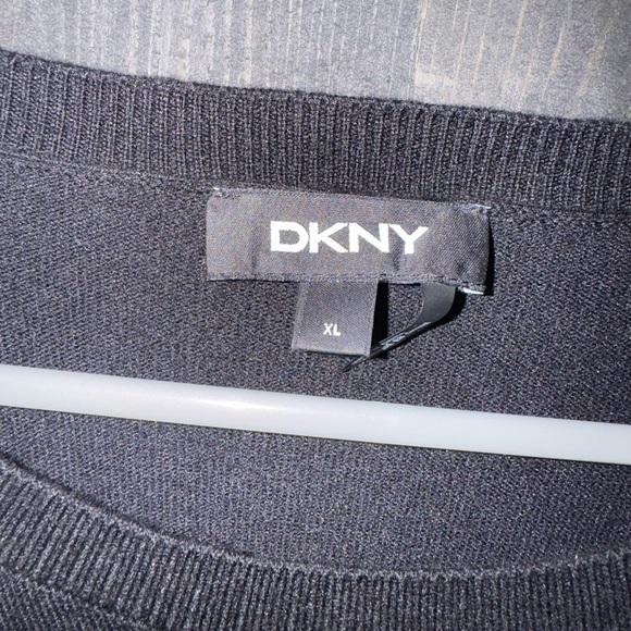 DKNY Black Knit Sweater - Picture 2 of 3
